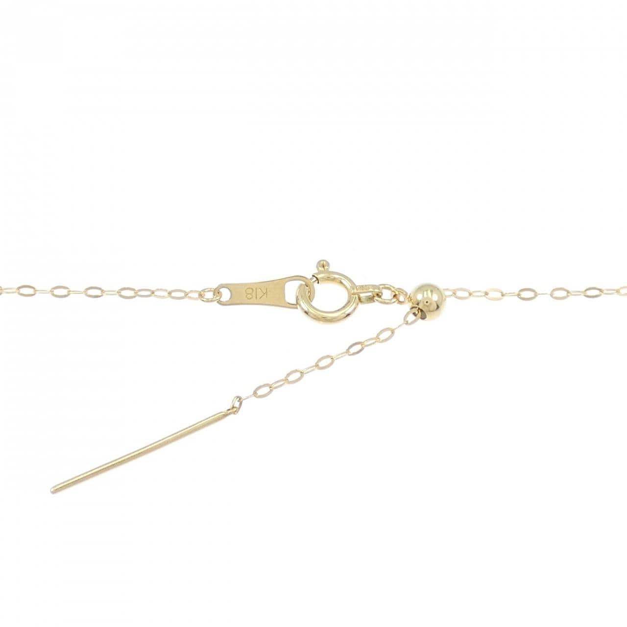 K18YG chain necklace