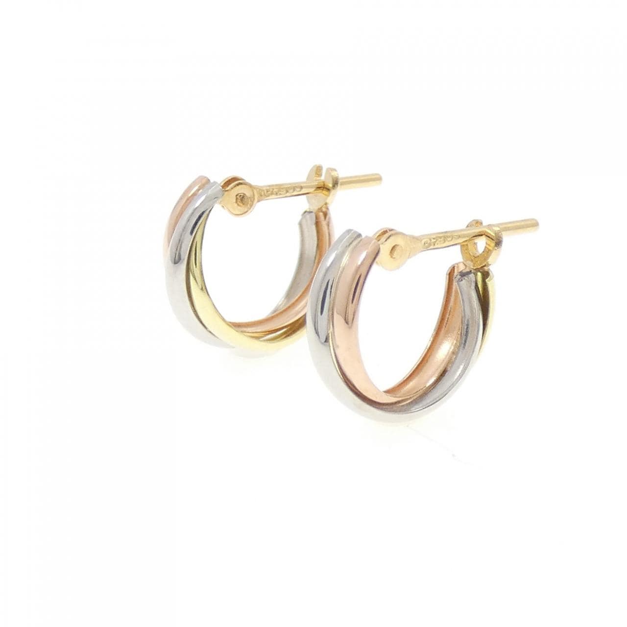 K18YG/PT900/K18PG earrings