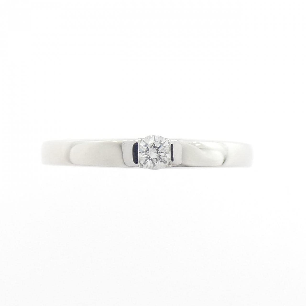 K10WG ダイヤモンド リング 0.06CT