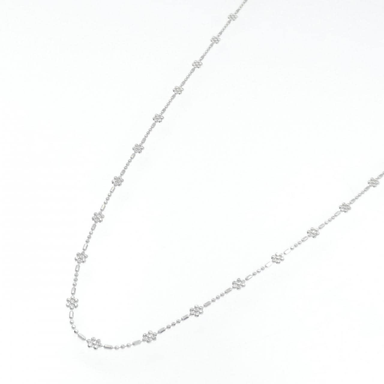 K18WG ネックレス