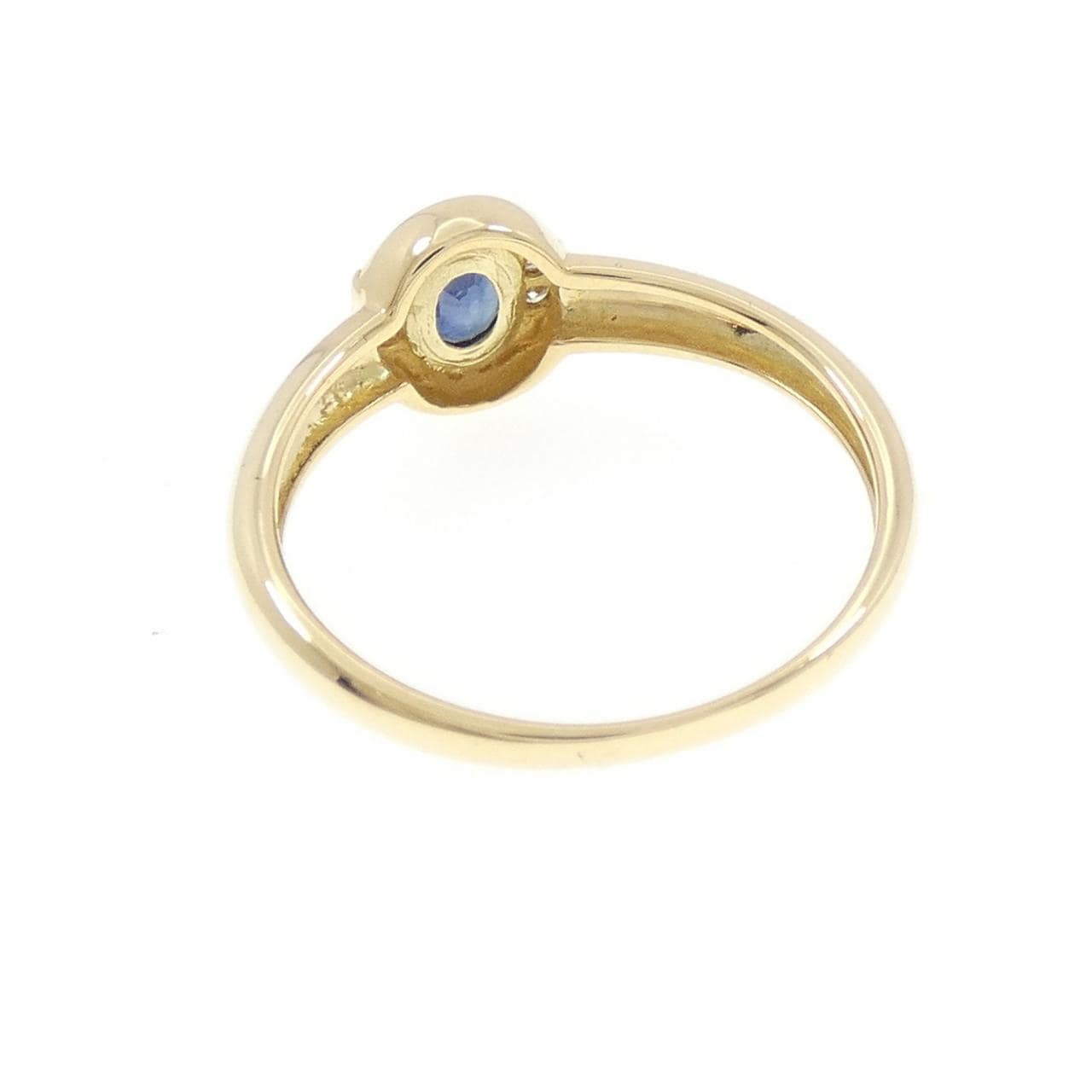 750YG サファイヤ リング