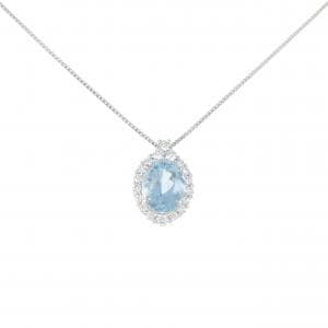 Aquamarine necklace