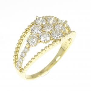 K18YG ダイヤモンド リング 1.01CT
