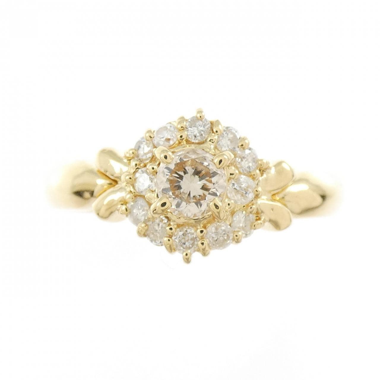 K18YG ダイヤモンド リング 0.20CT
