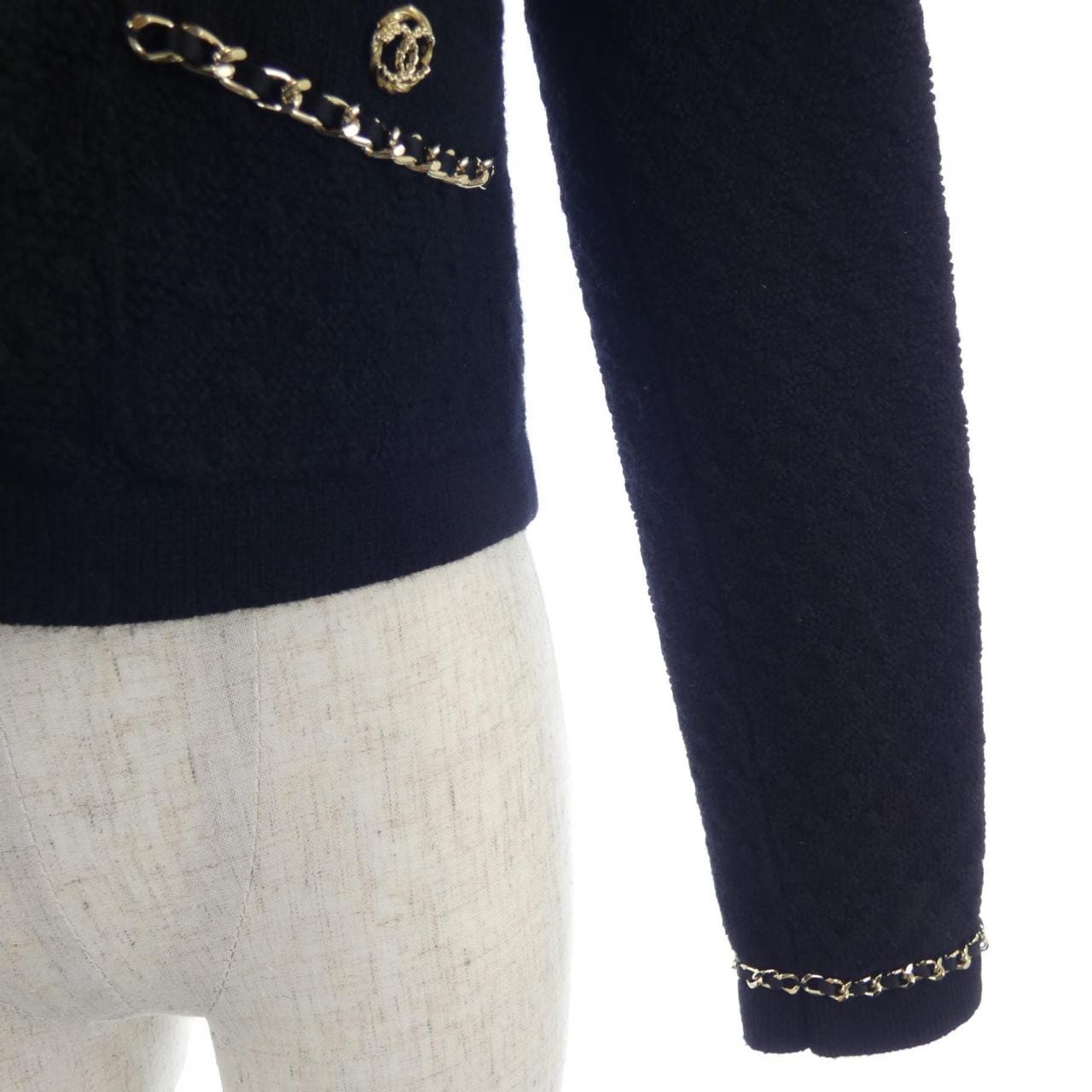 シャネル CHANEL P75724K10893 23B ノーカラージャケット