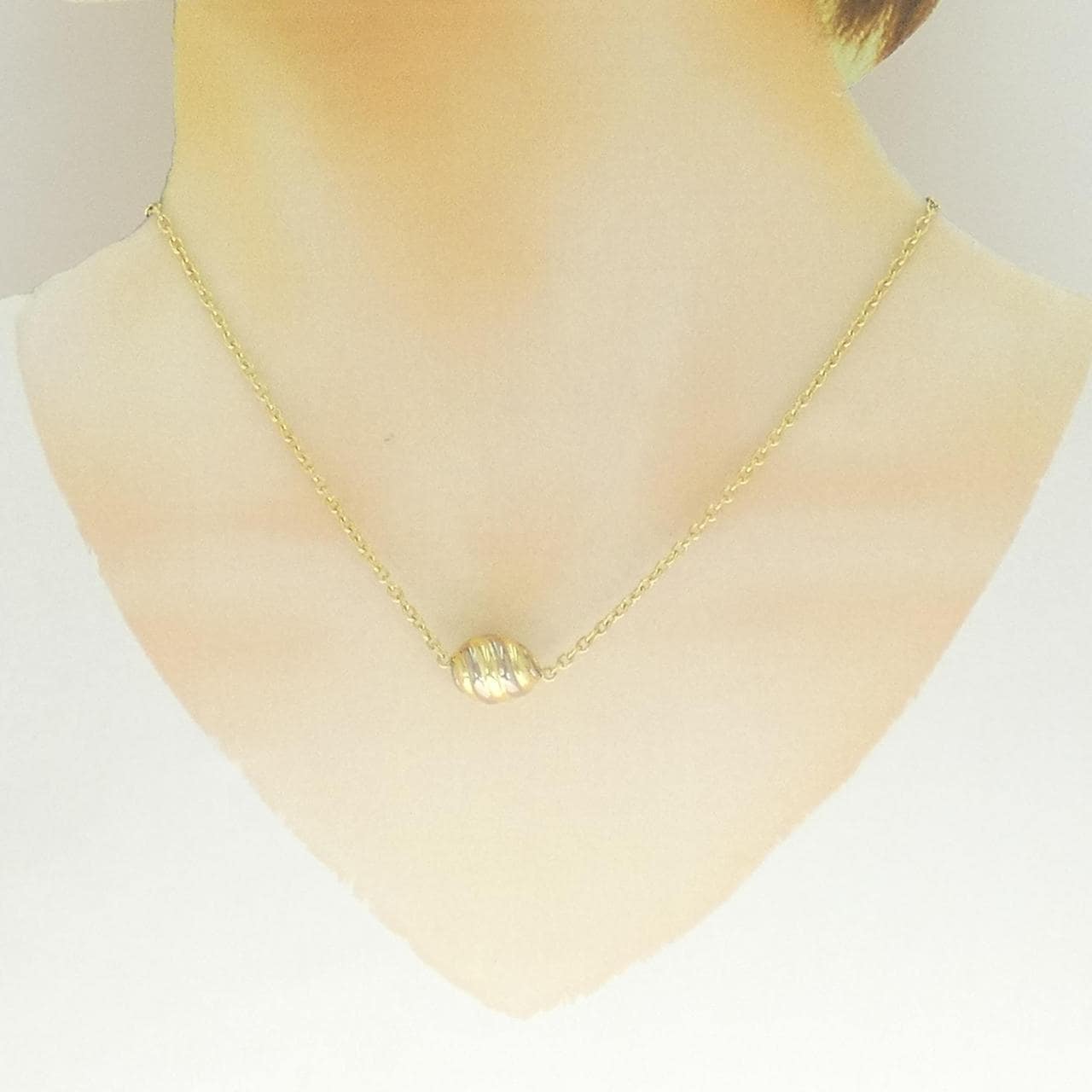 カルティエ 750YG/750WG ネックレス