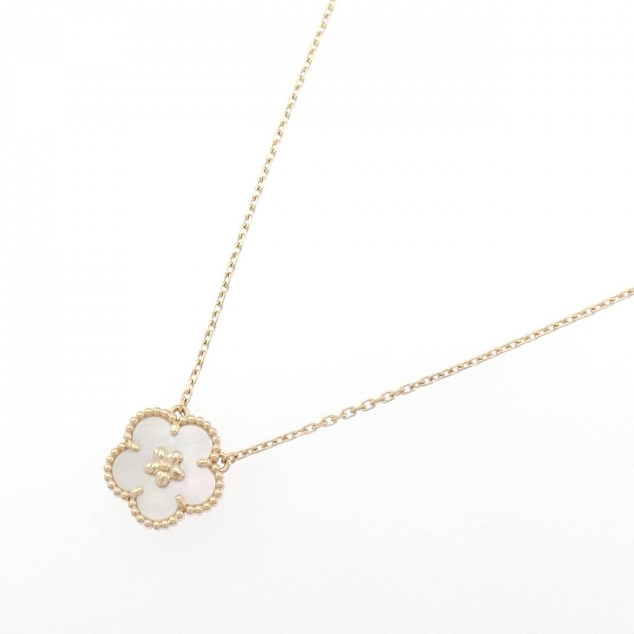 ヴァンクリーフ&アーペル ラッキー スプリング プラムブロッサム ネックレス