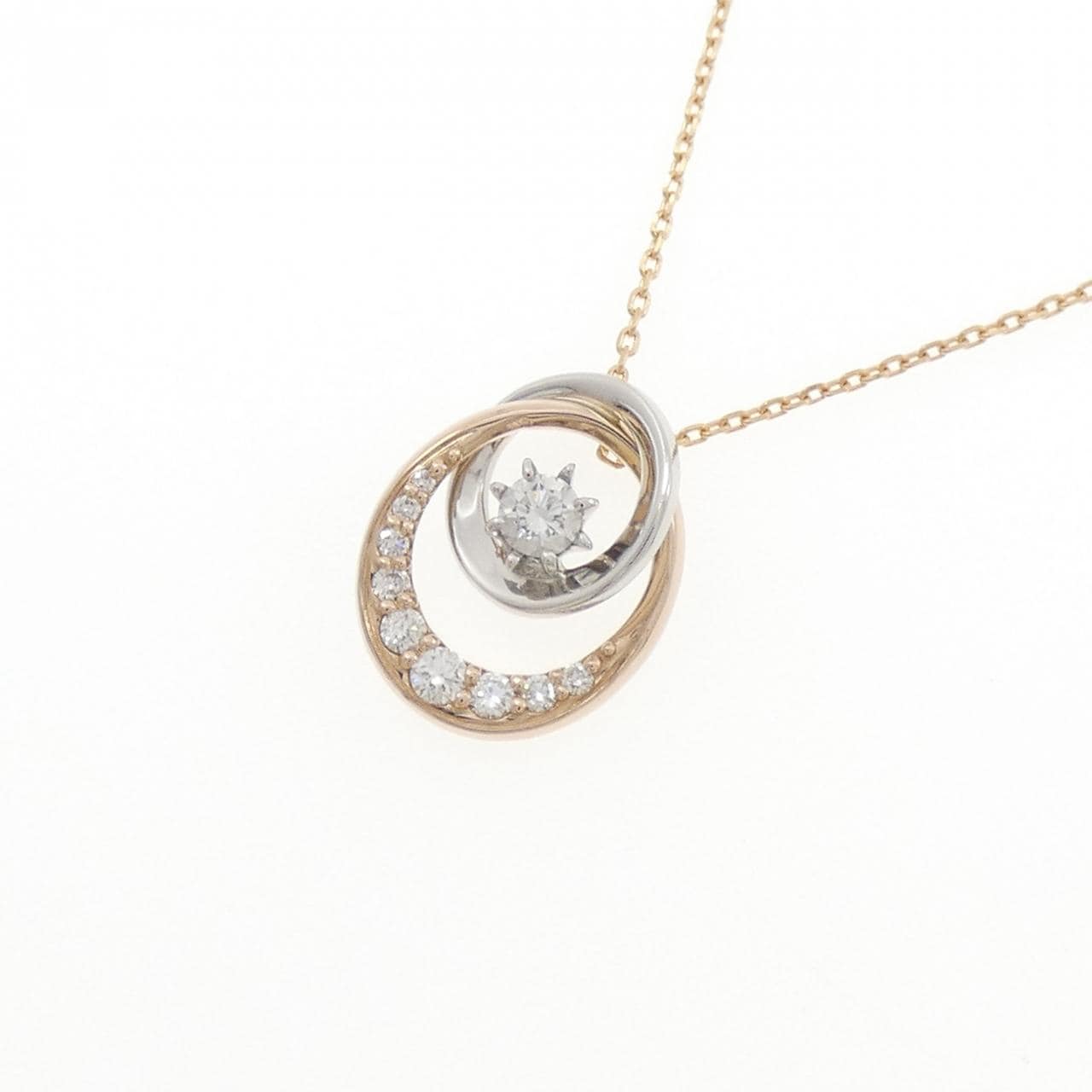 スタージュエリー ダイヤモンド ネックレス 0.19CT
