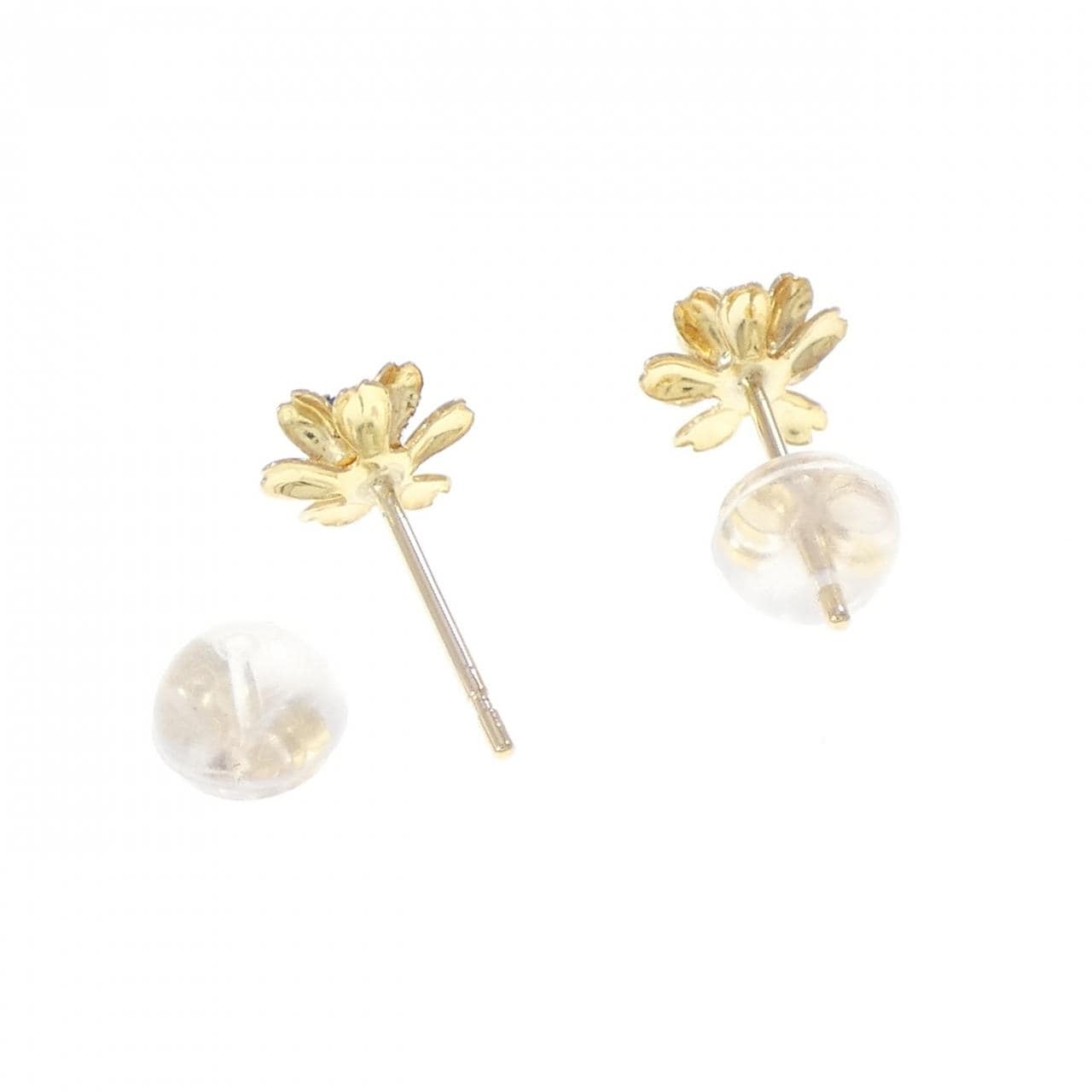 K18YG サファイヤ ピアス