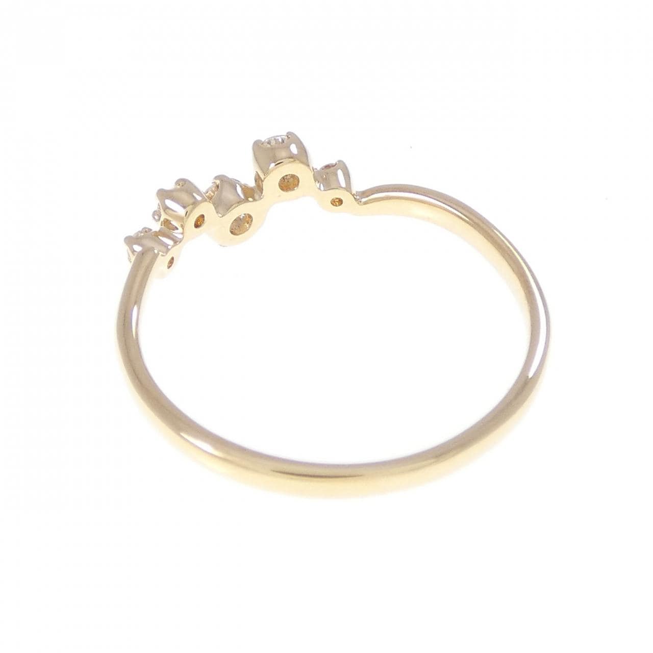 K18YG ダイヤモンド リング