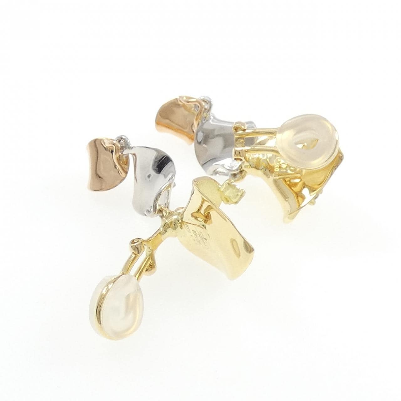 タムラシュンイチ ダイヤモンド イヤリング 0.12CT