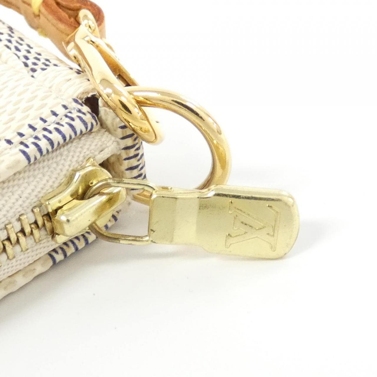 LOUIS VUITTON Damier Azur Pochette 配件 N51986 配件袋