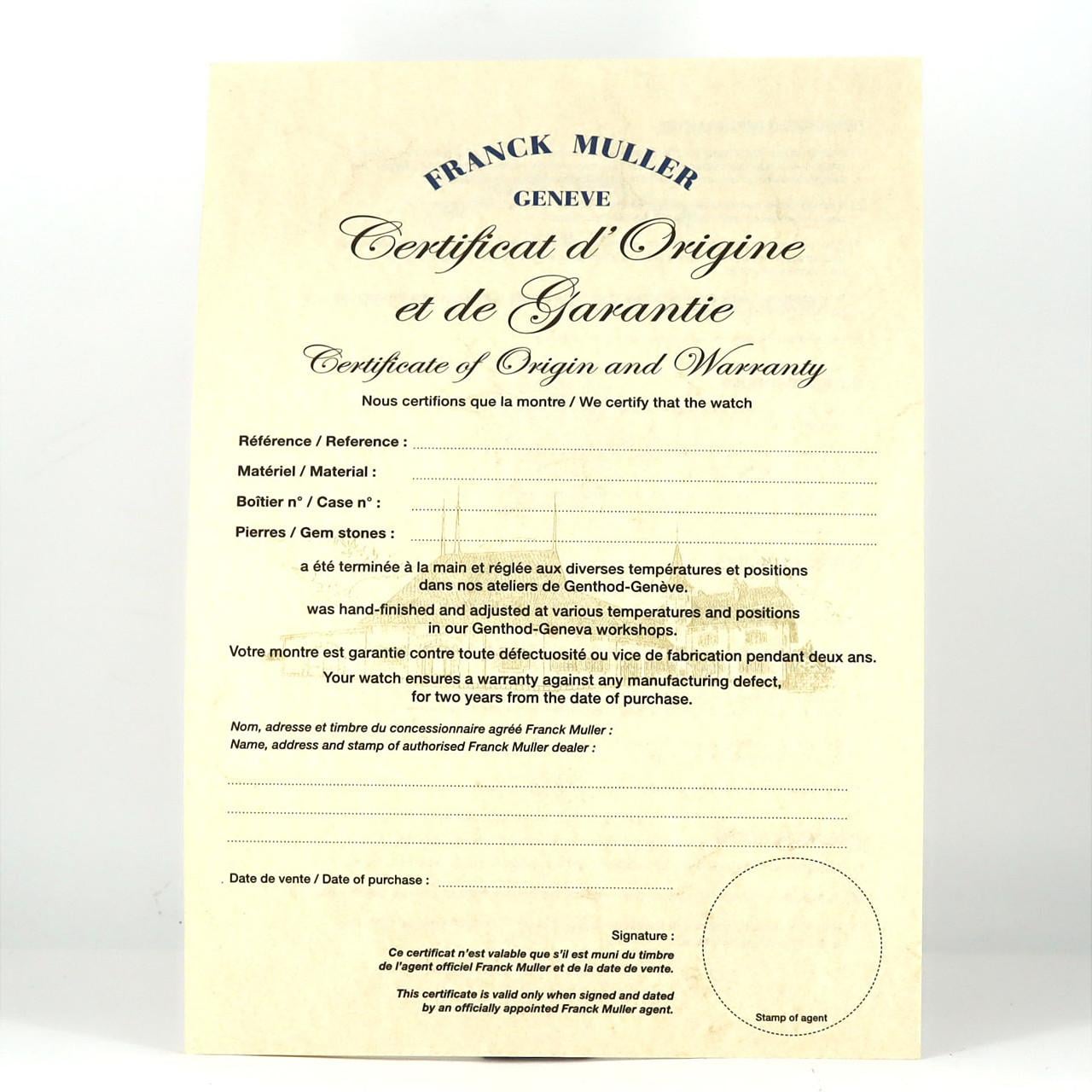 フランクミュラー ブラッククロコ 8880SCBLKCRO SS 自動巻