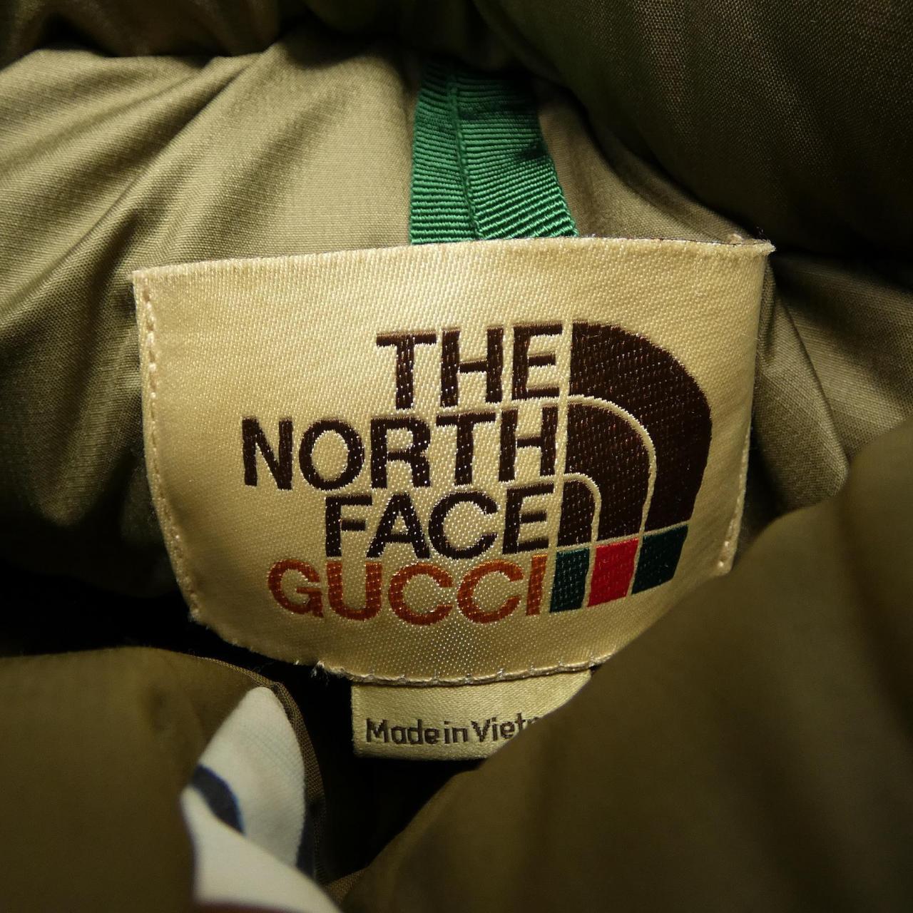 グッチザノースフェイス GUCCI×THE NORTH FACE 648858 XAABU ダウンコート