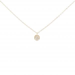 アガット ダイヤモンド ネックレス 0.03CT