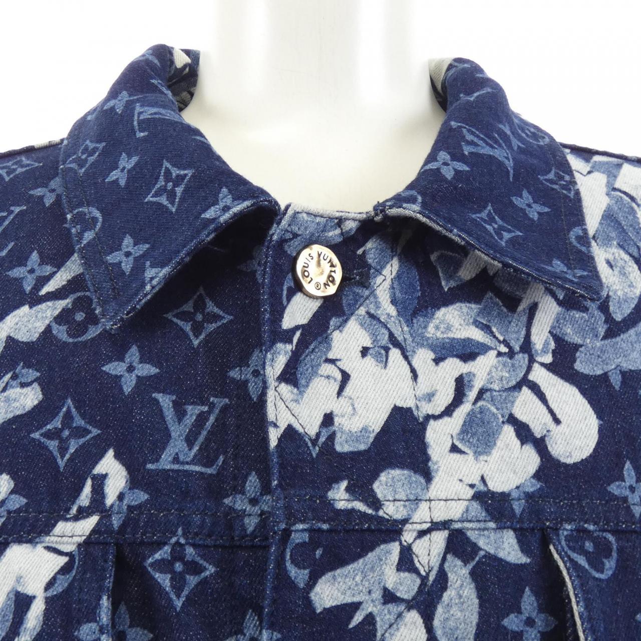 ルイヴィトン LOUIS VUITTON モノグラムプリンテッドデニムジャケット HQA01WFSG デニムジャケット