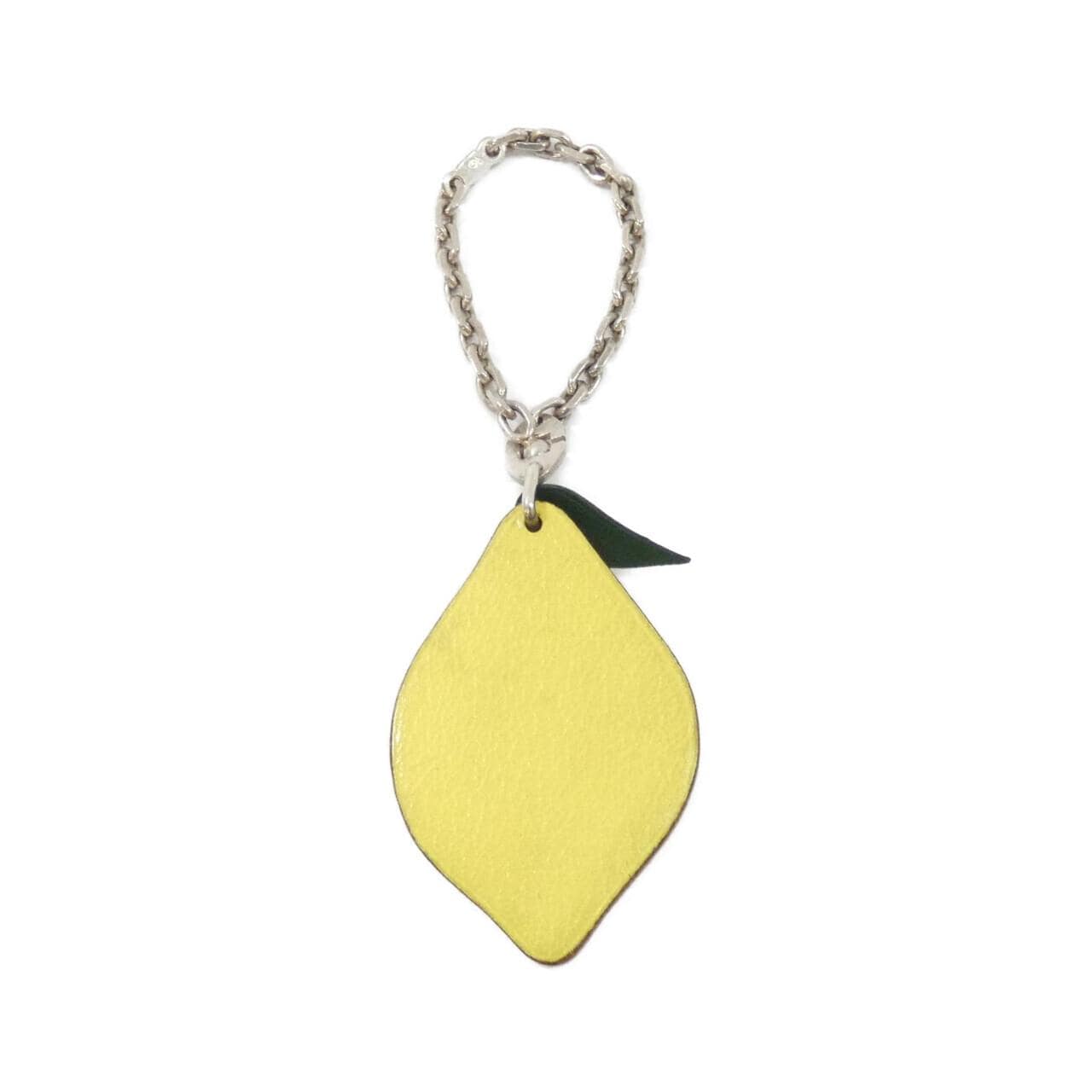 エルメス CITRON フルーツ ポルト クレ 027891CA キーホルダー