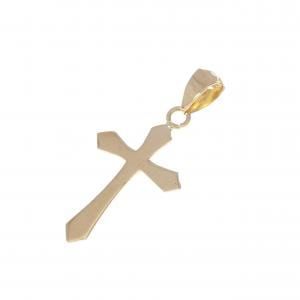 K18YG クロス ペンダント