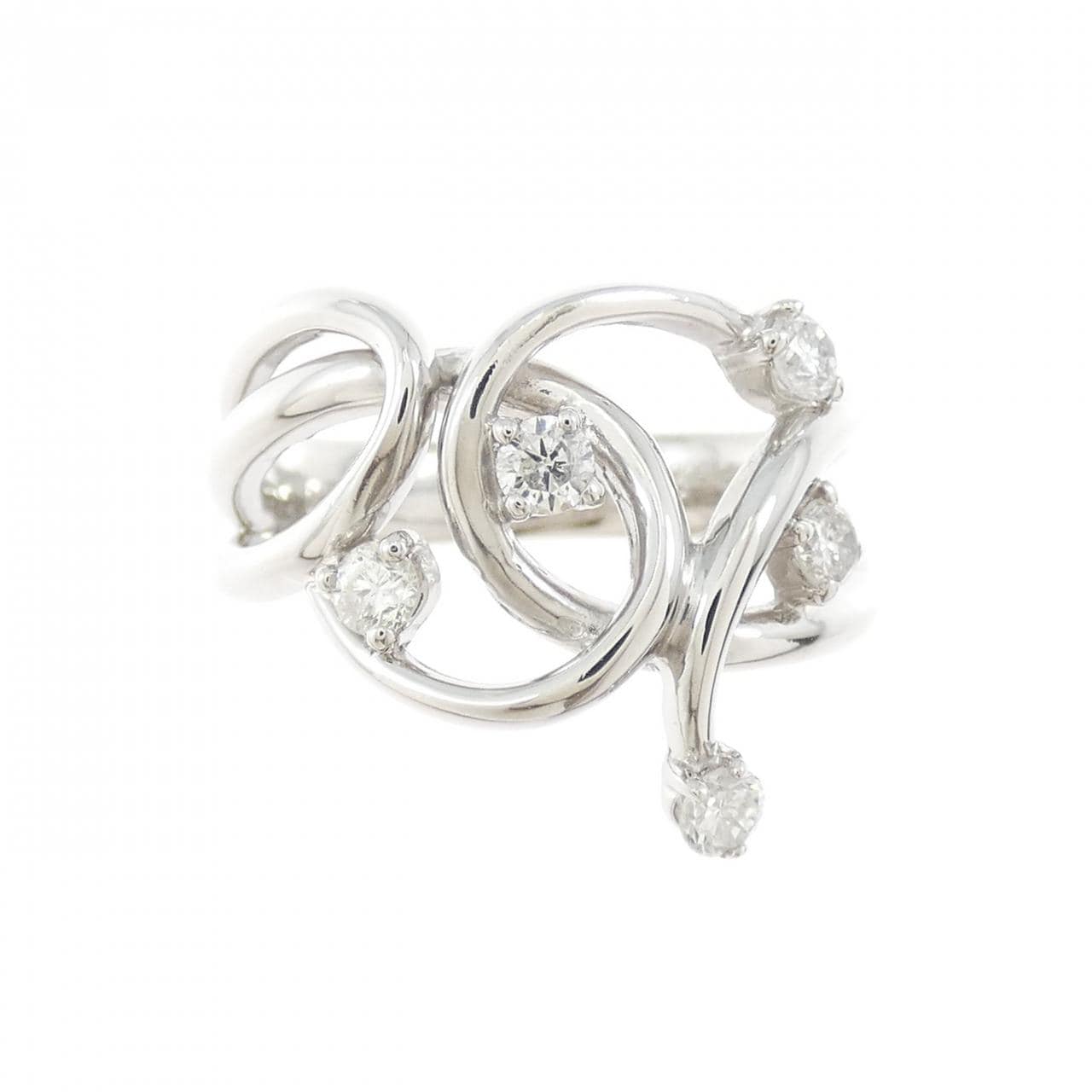 PT900 ダイヤモンド リング 0.30CT