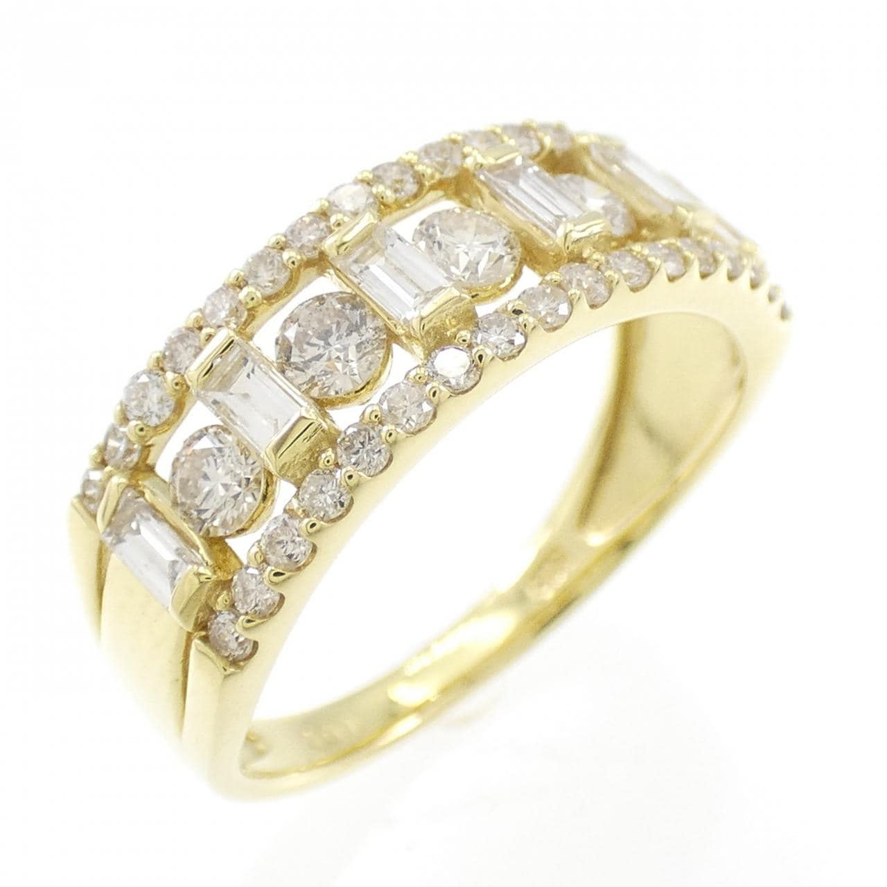 K18YG ダイヤモンド リング 1.00CT