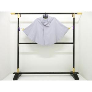 【新品】ケープ カシミヤ混ウール ロール衿