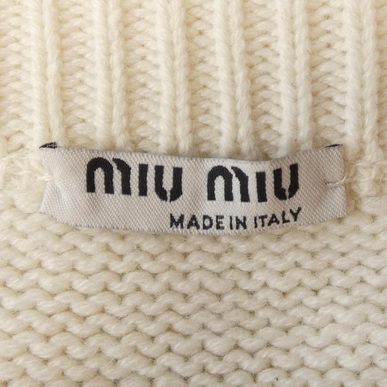 ミュウミュウ MIU MIU MML548 10C4 ニット