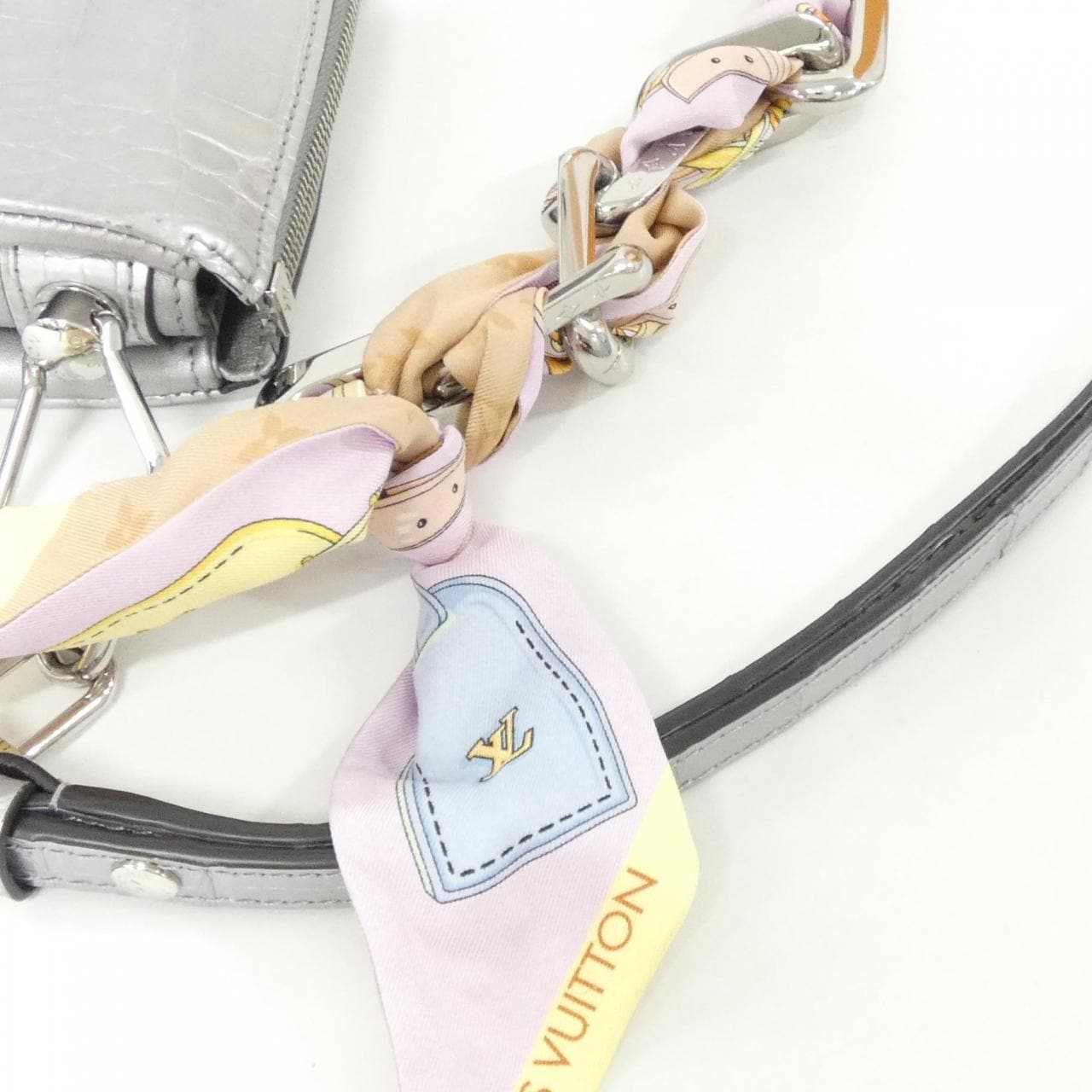 ルイヴィトン エキゾチックレザー クッサンBB N84043 ショルダーバッグ