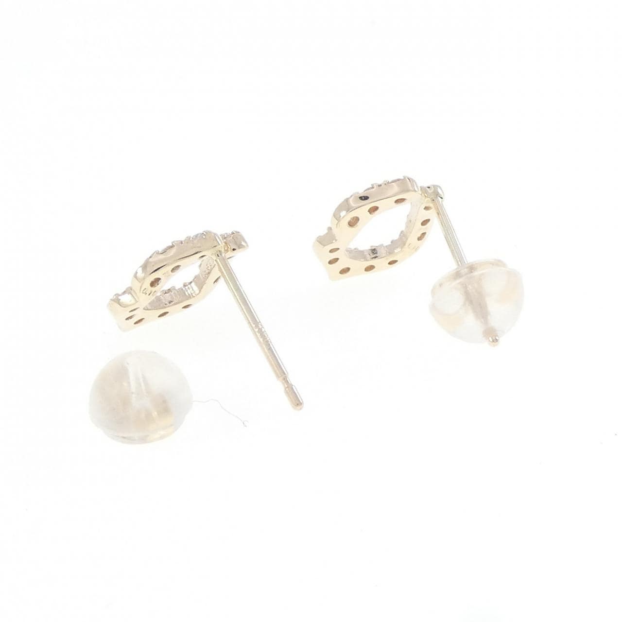 【リメイク】K10YG ダイヤモンド ピアス 0.20CT