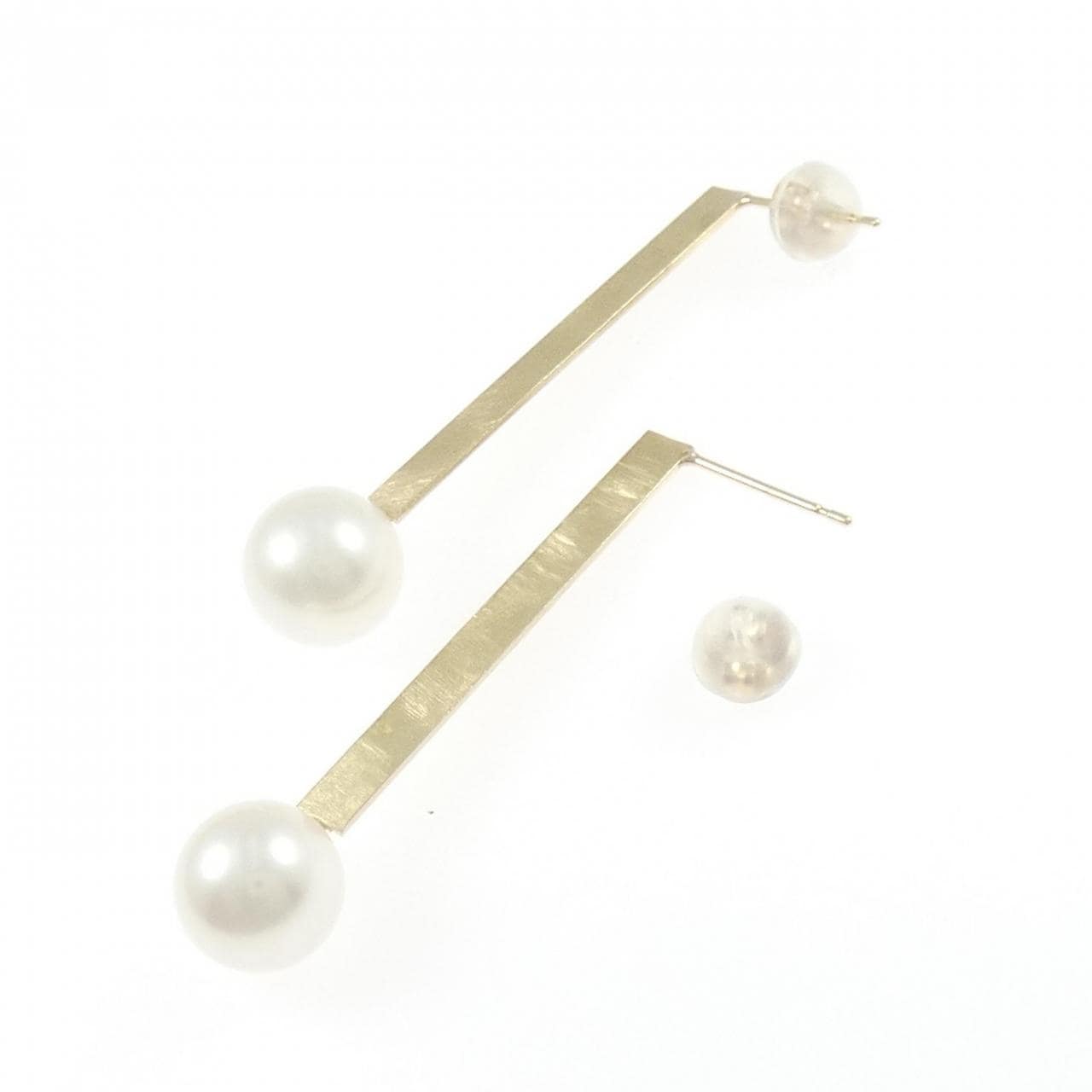 K10YG アコヤパール ピアス 7.9mm