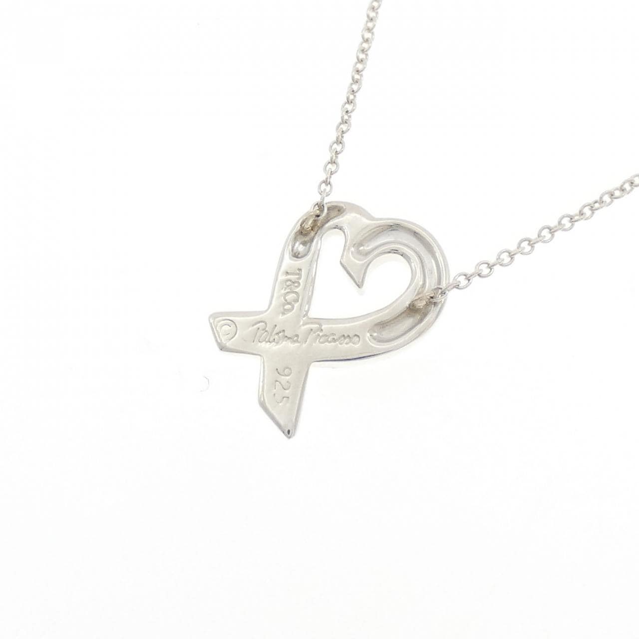 ティファニー ラビングハート スモール ネックレス