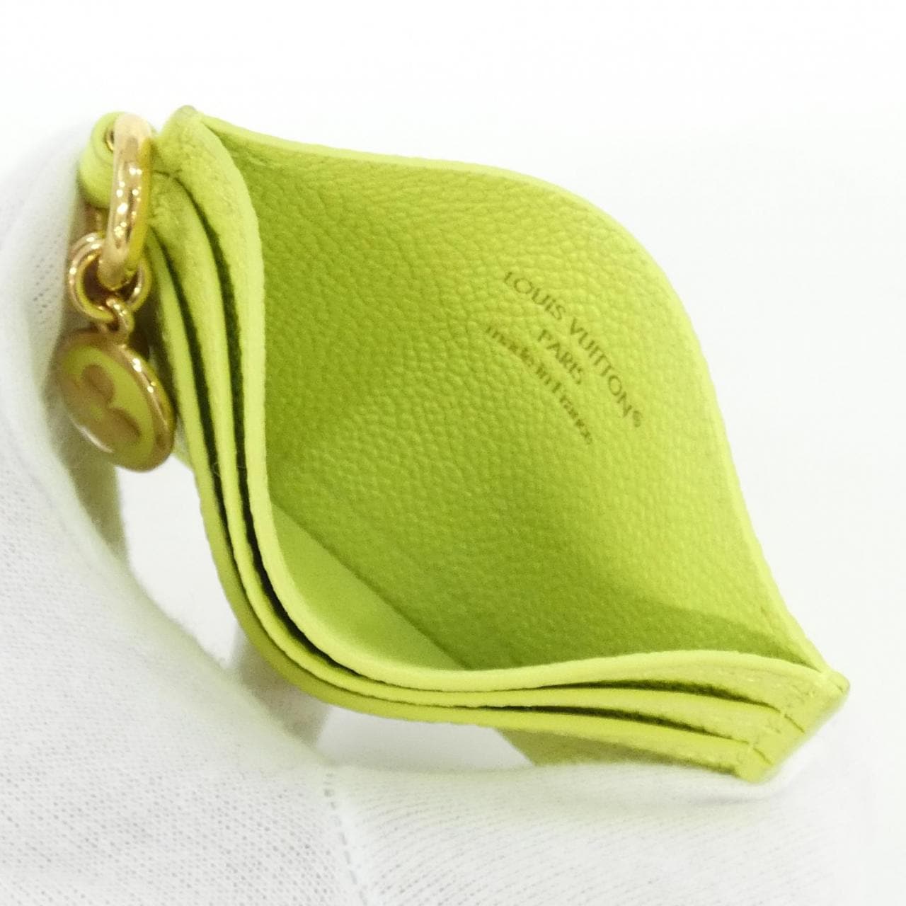 ルイヴィトン モノグラム アンプラント ポルト カルト LVチャーム M13645 カードケース