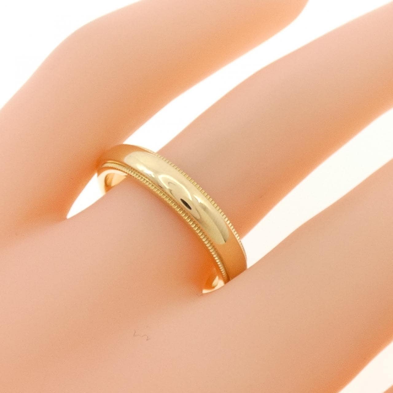 ティファニー ミルグレイン リング