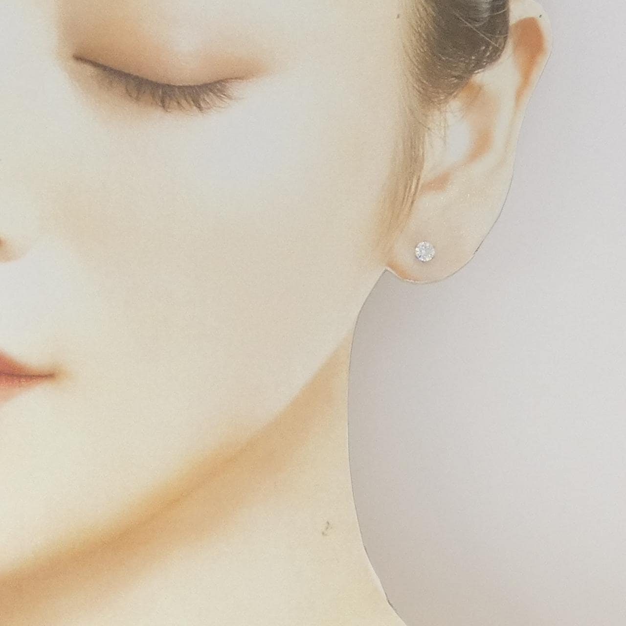 PT900 ダイヤモンド ピアス 0.508CT