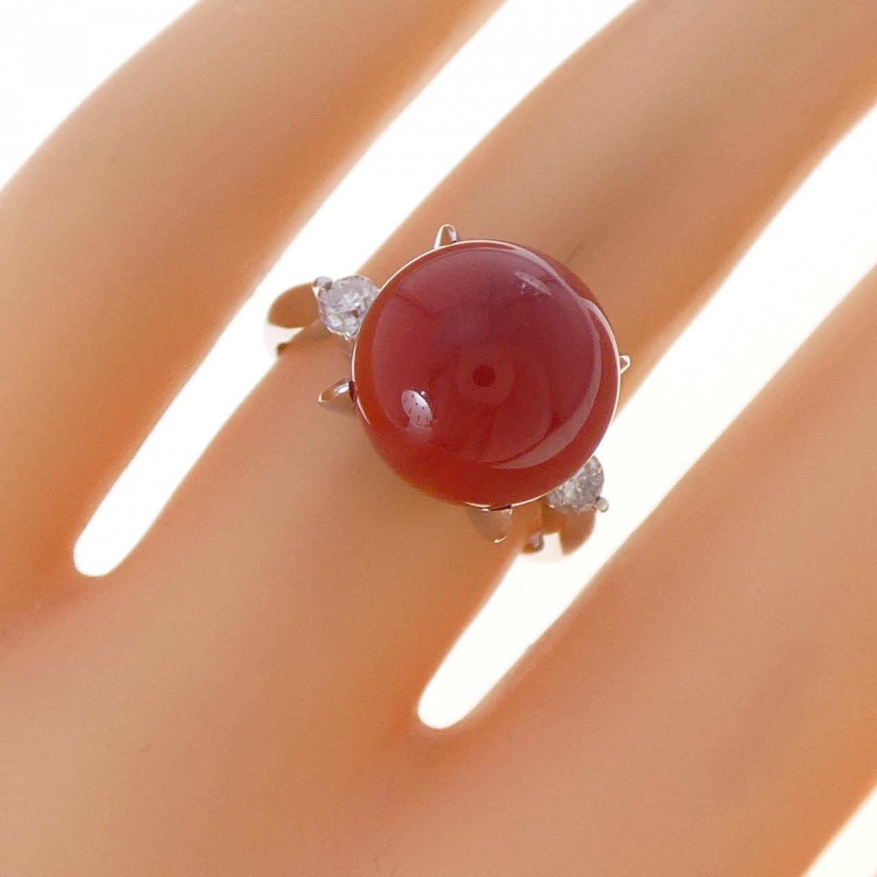 PT900 サンゴ リング 11.3mm