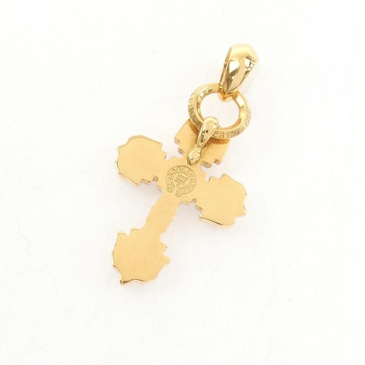 クロムハーツ CHROME HEARTS FILIGREE CROSS XSM GLD W/ATTACHED BALE 206015025GLDXXX208 ペンダント