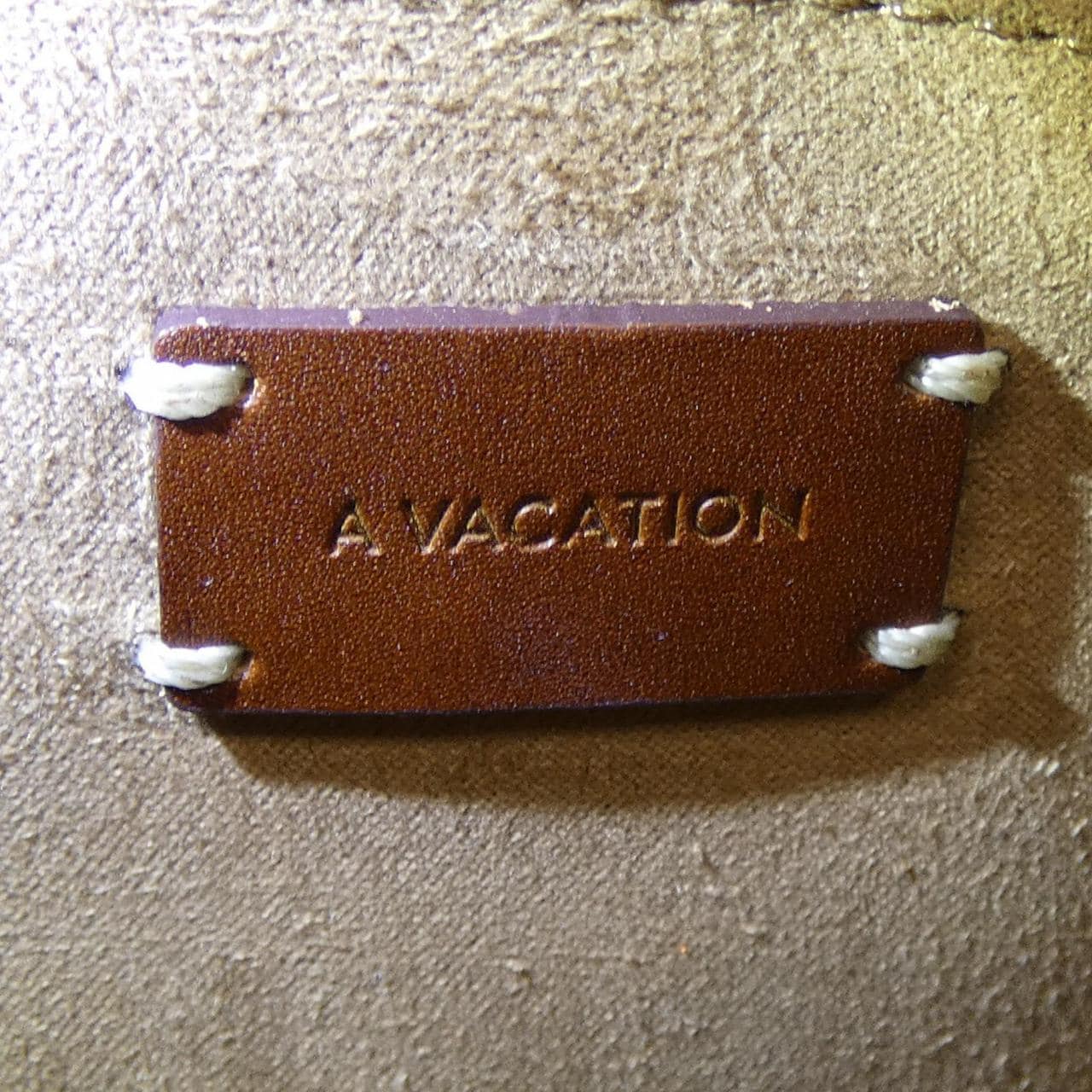 アヴァケーション A VACATION BAG