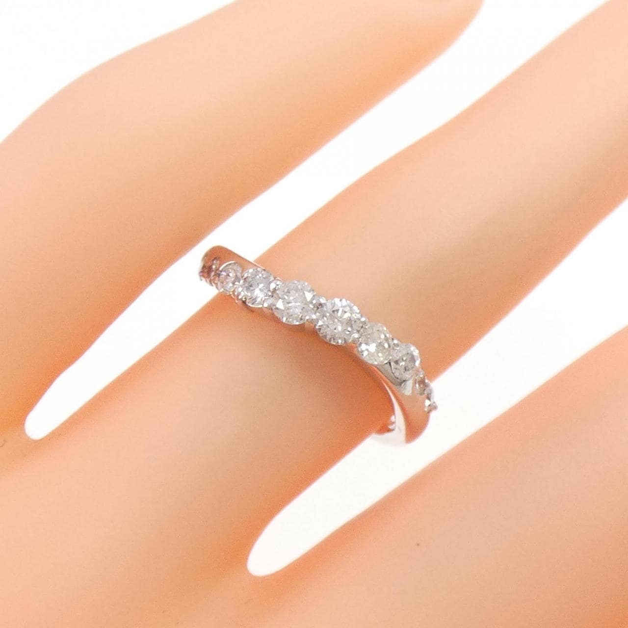 K18WG ダイヤモンド リング 0.50CT
