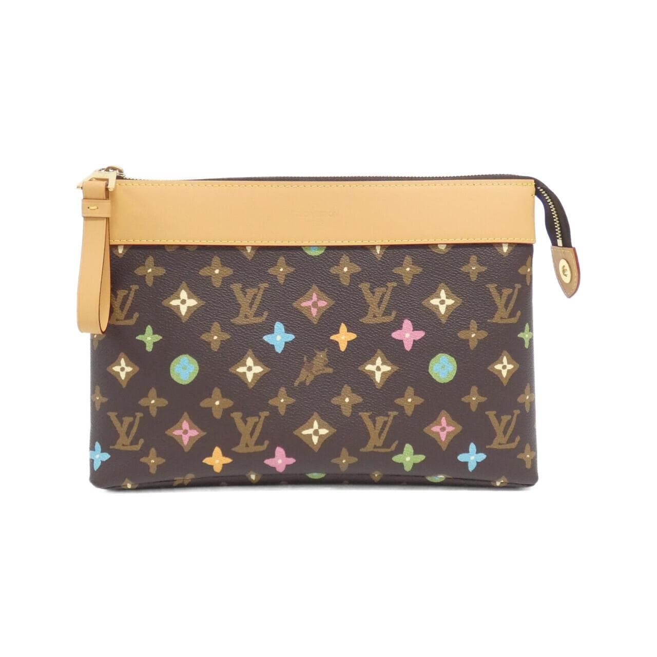 LOUIS VUITTON Monogram Craggy Pochette Voyage Souple M83568 Clutch Bag