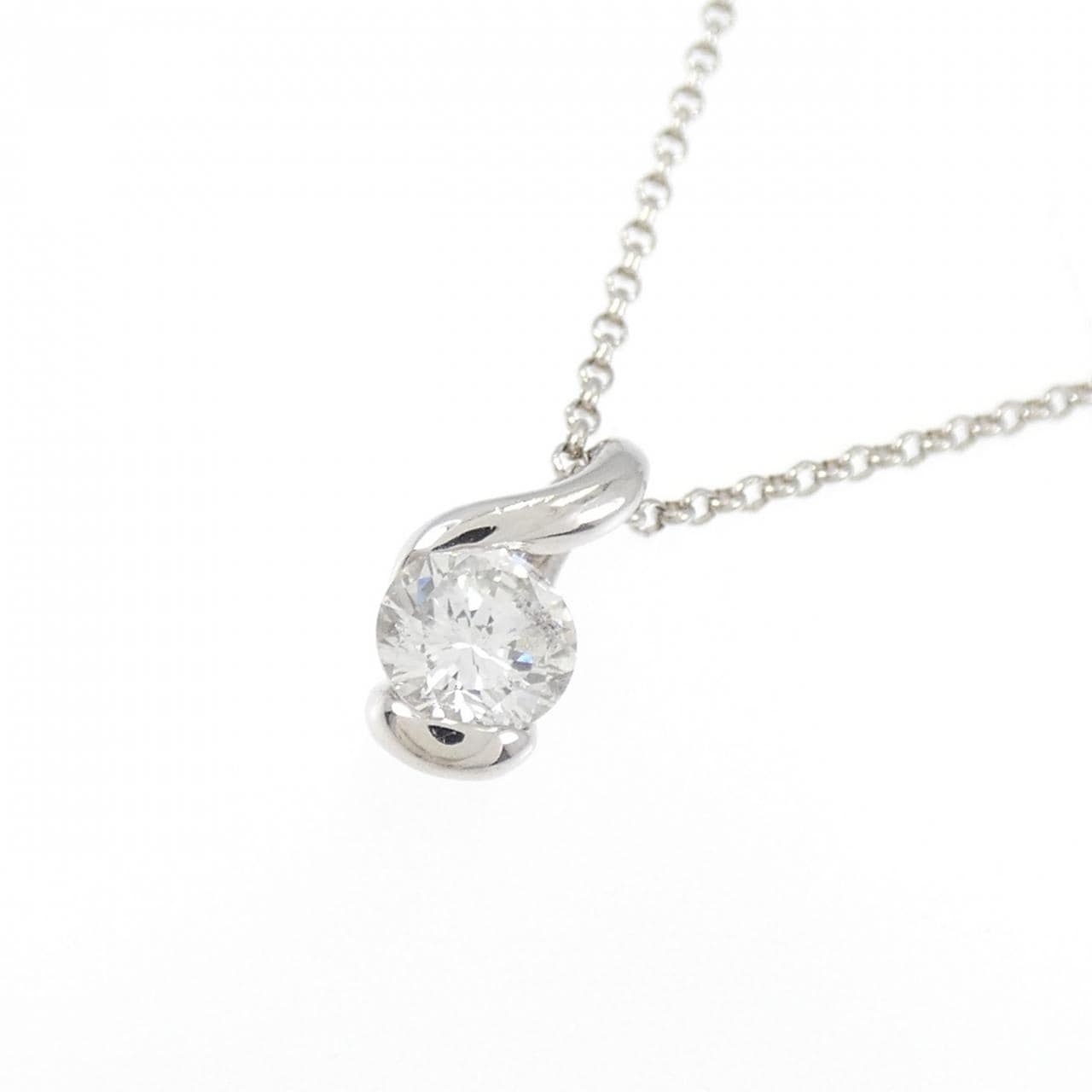 PT900/PT850 ダイヤモンド ネックレス 0.318CT