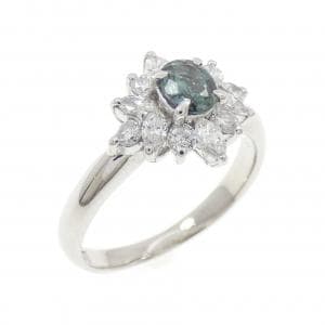 PT900 アレキサンドライト リング 0.29CT