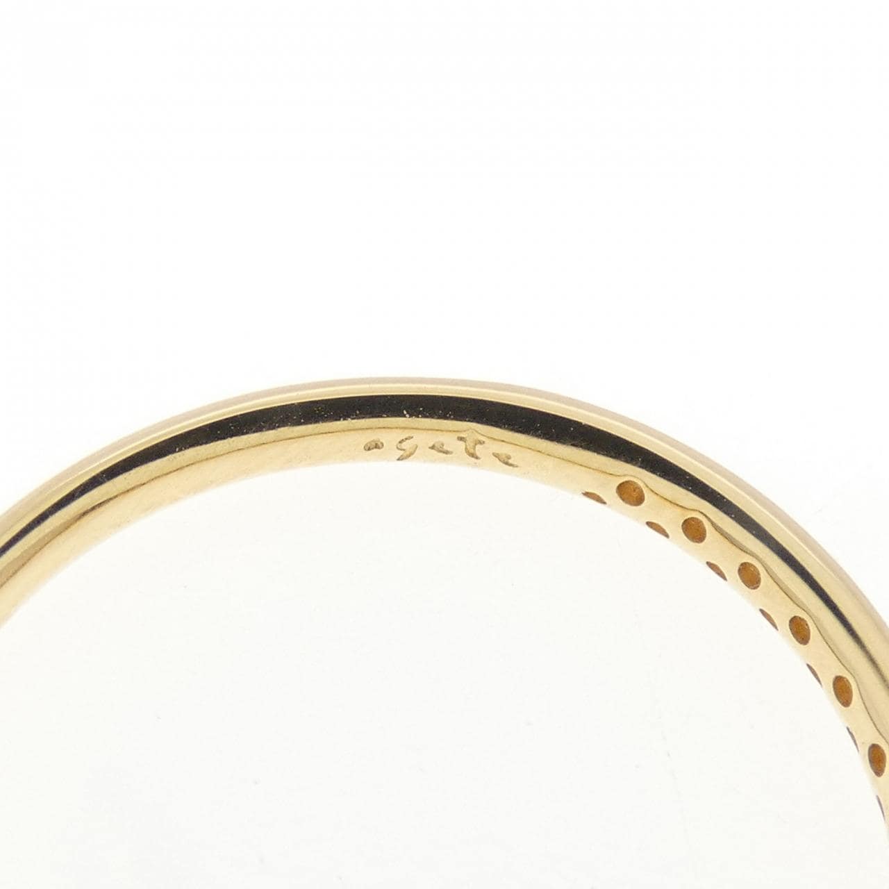 アガット ダイヤモンド リング 0.05CT