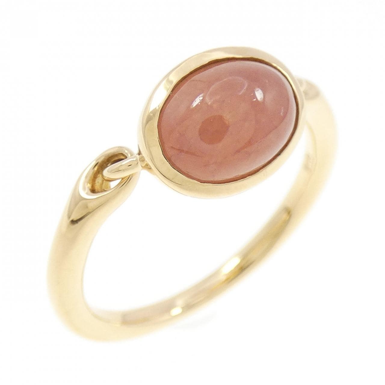 K18YG ロードクロサイト リング