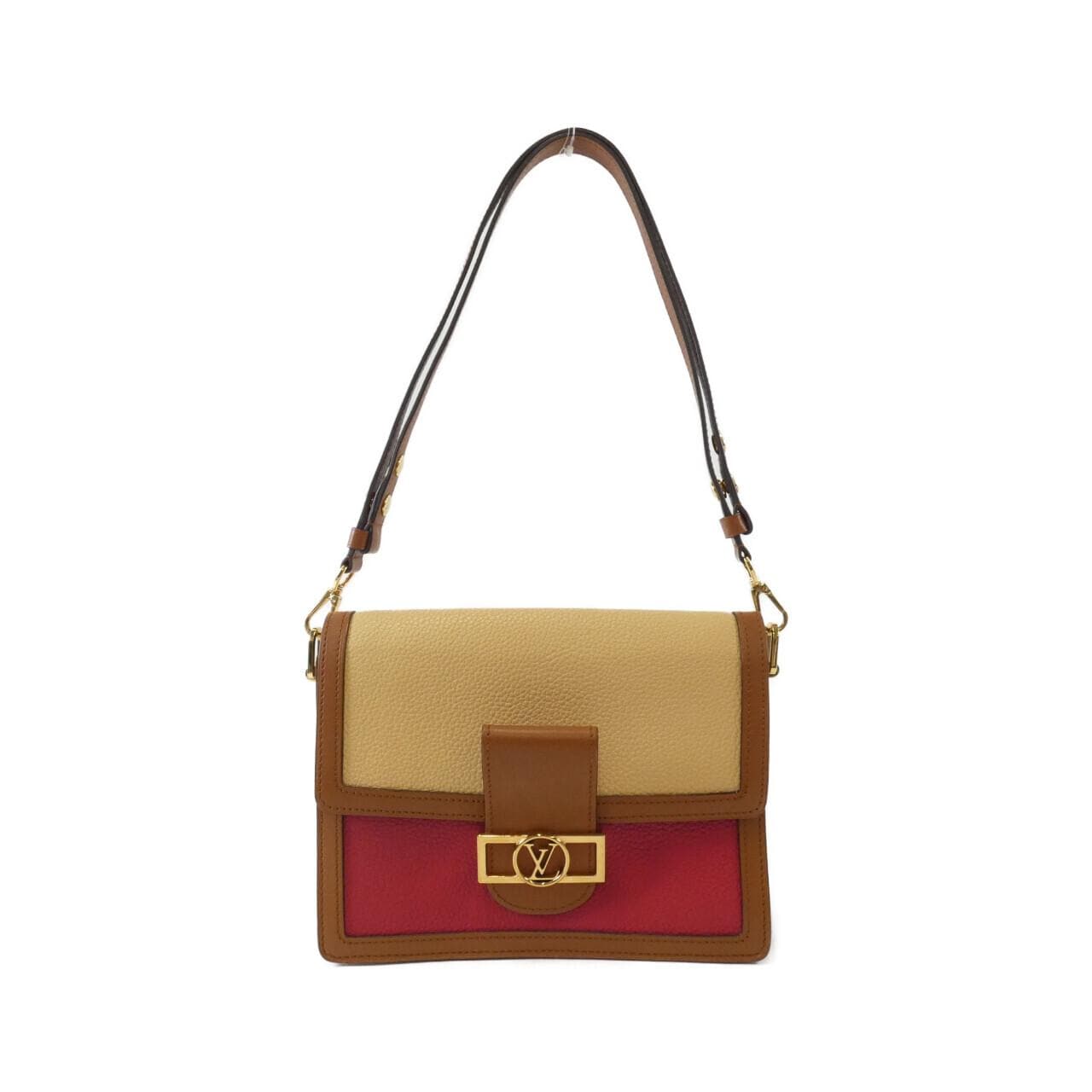 LOUIS VUITTON Taurillon Dauphine MM M53830 肩背包
