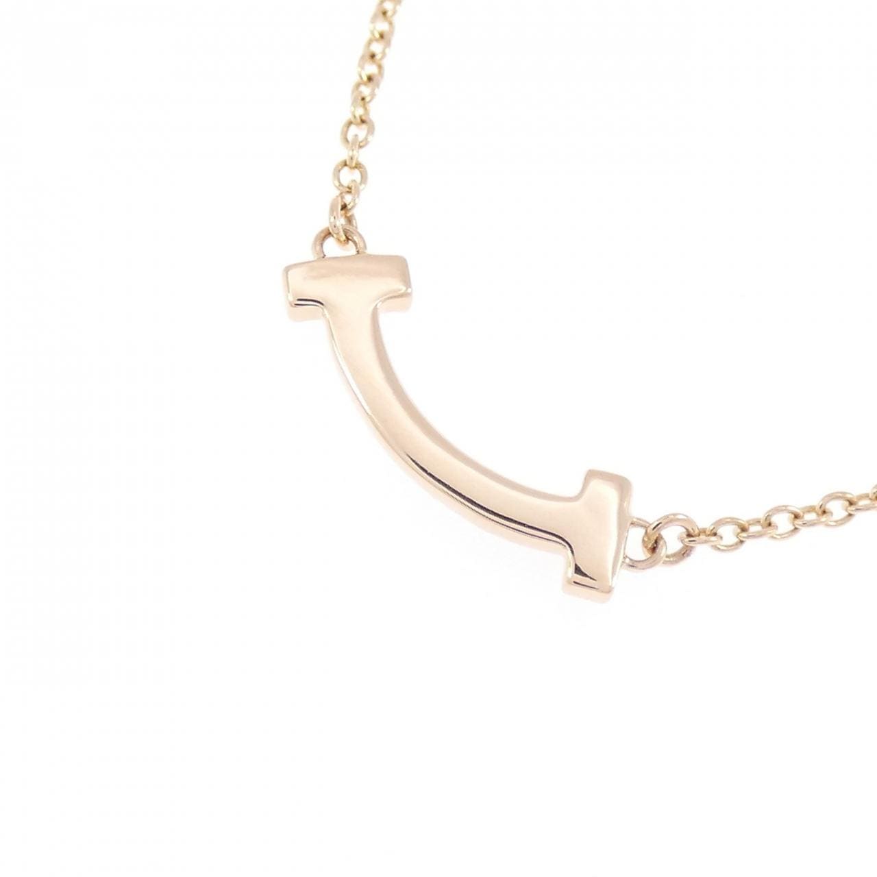 ティファニー Tスマイル ミニ ネックレス