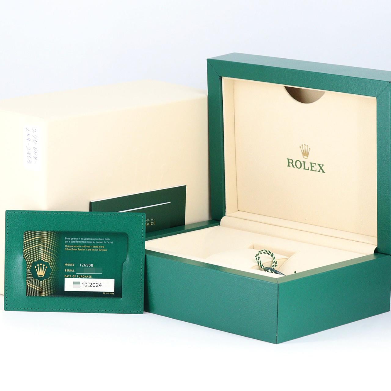 ロレックス デイトナ 126508 YG 自動巻 ランダム番