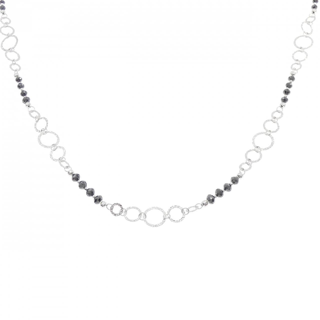 K18WG ダイヤモンド ネックレス 10.0CT