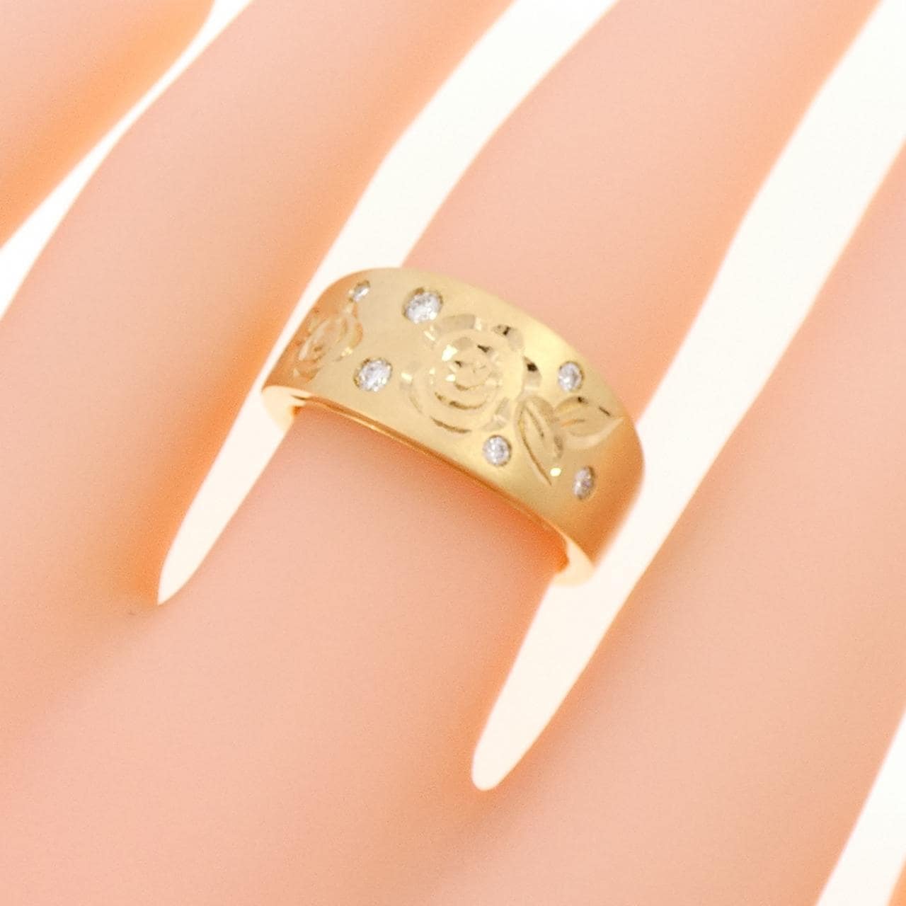 ローズ ヴィフ ダイヤモンド リング 0.12CT