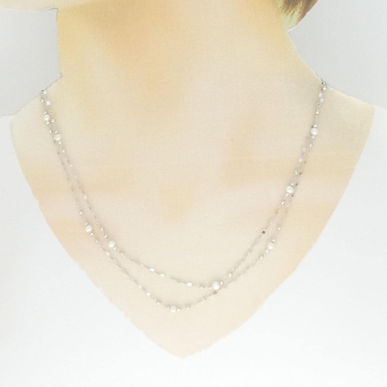 K10WG freshwater pearl necklace