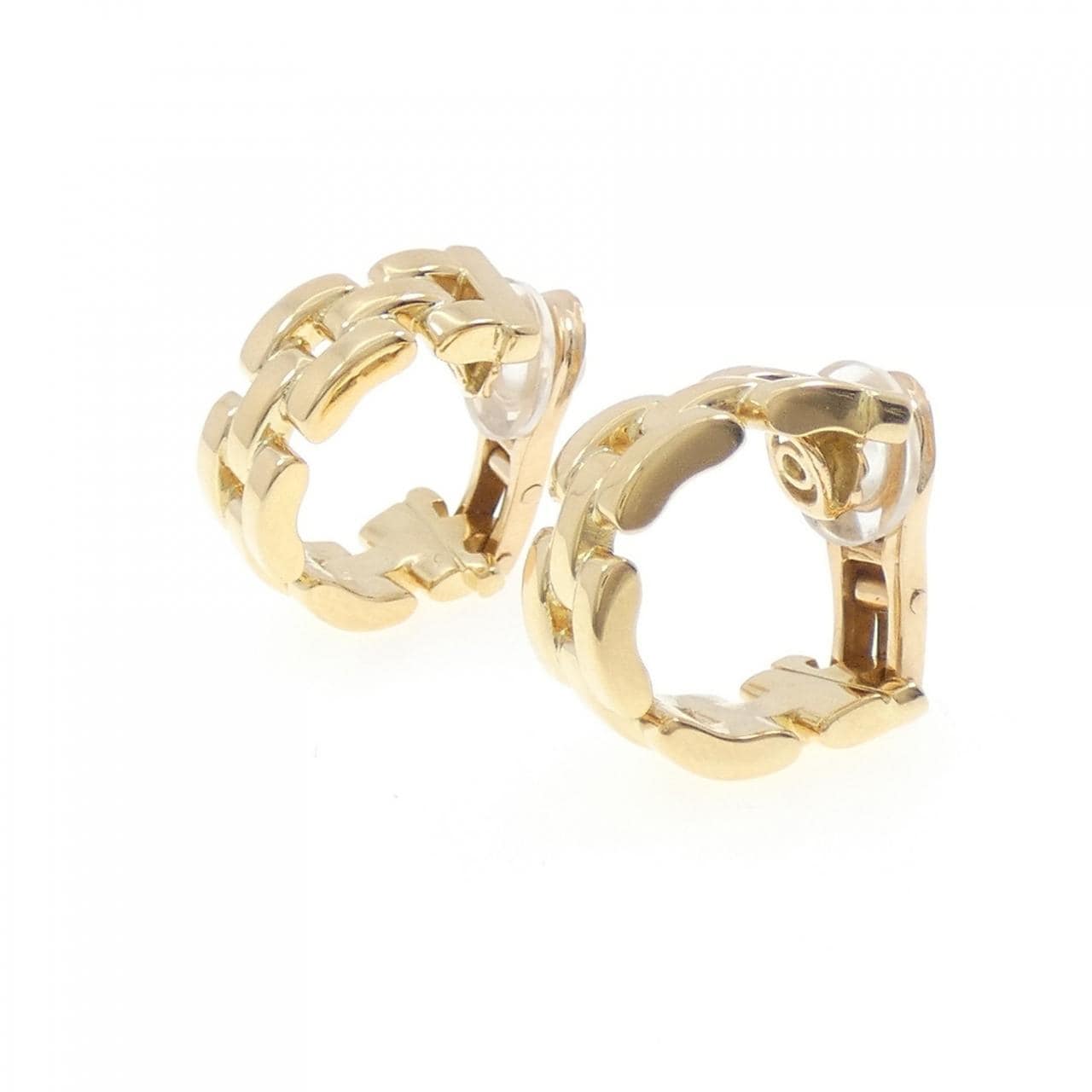 [vintage] Cartier Maillon Panthere Earrings