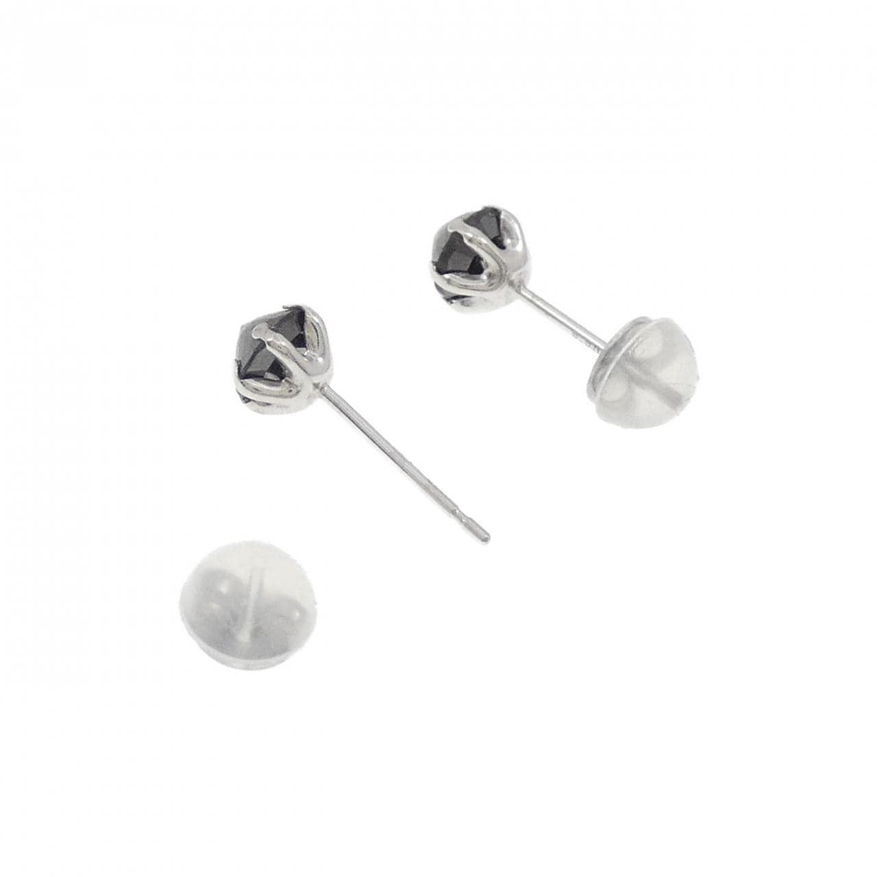 PT900 ダイヤモンド ピアス 1.00CT